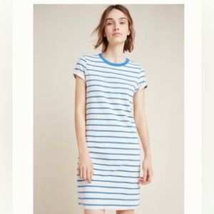 Stateside cotton striped dress from Anthropologie